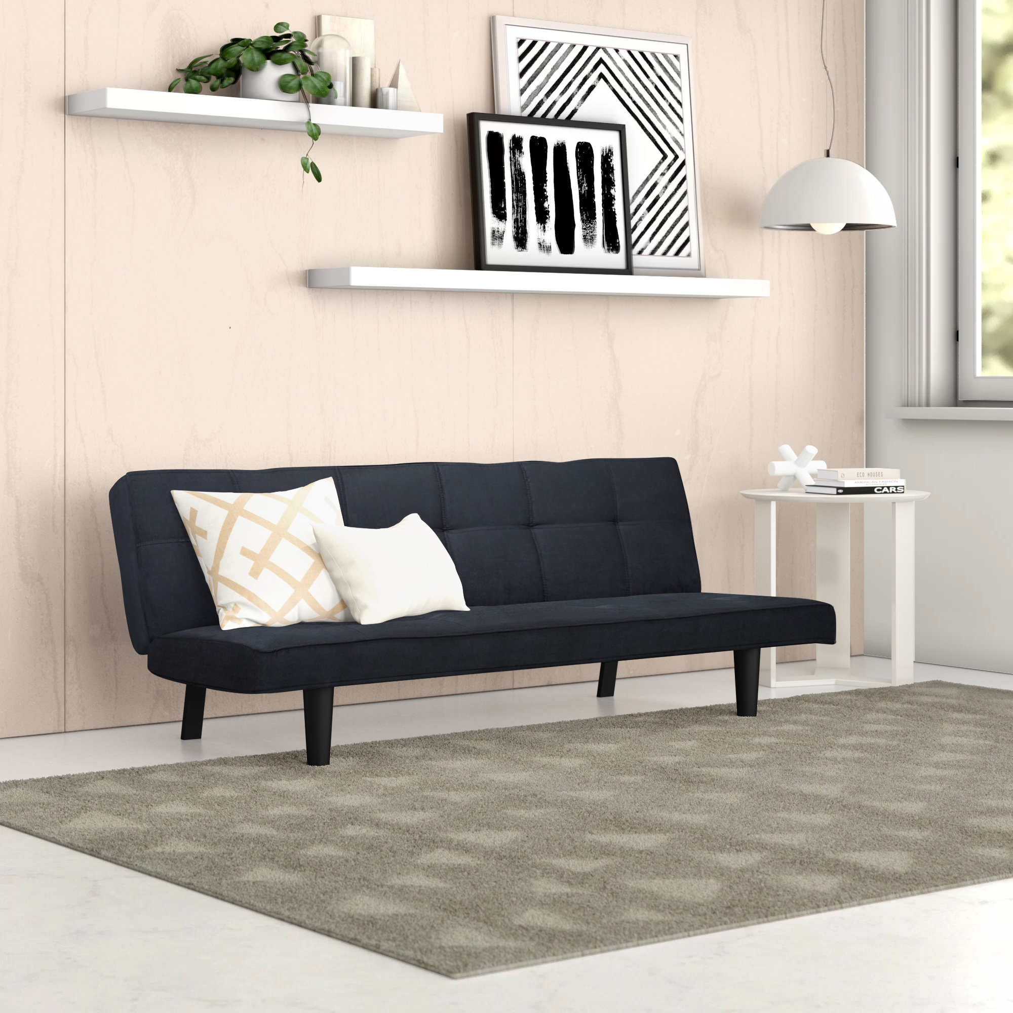 Zipcode Design Allenwood 3 Seater Sofa Bed Reviews Wayfair Co Uk