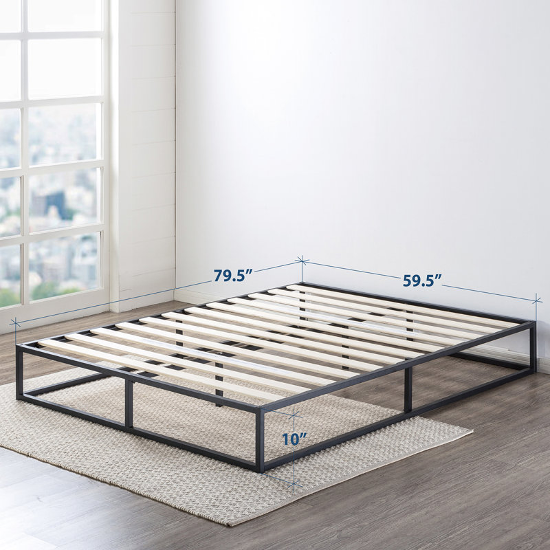 crib metal spring support platform
