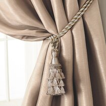 1 Pair Braided Rope Tassels Tiebacks Tie Backs Curtain Holdbacks Home Decoration 