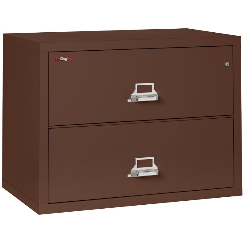 Fireking Fireproof 3 Drawer Lateral Filing Cabinet Wayfair