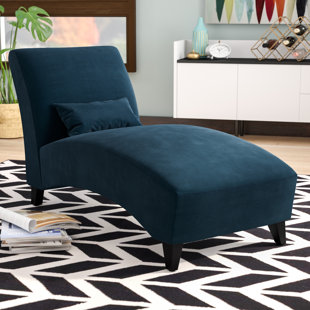 Blue Chaise Lounge Indoor Wayfair Quickview