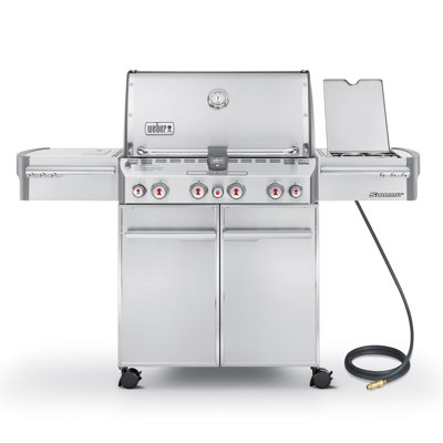 Weber Summit® S-670 4-Burner Convertible Gas Grill Weber Fuel Type: Natural Gas