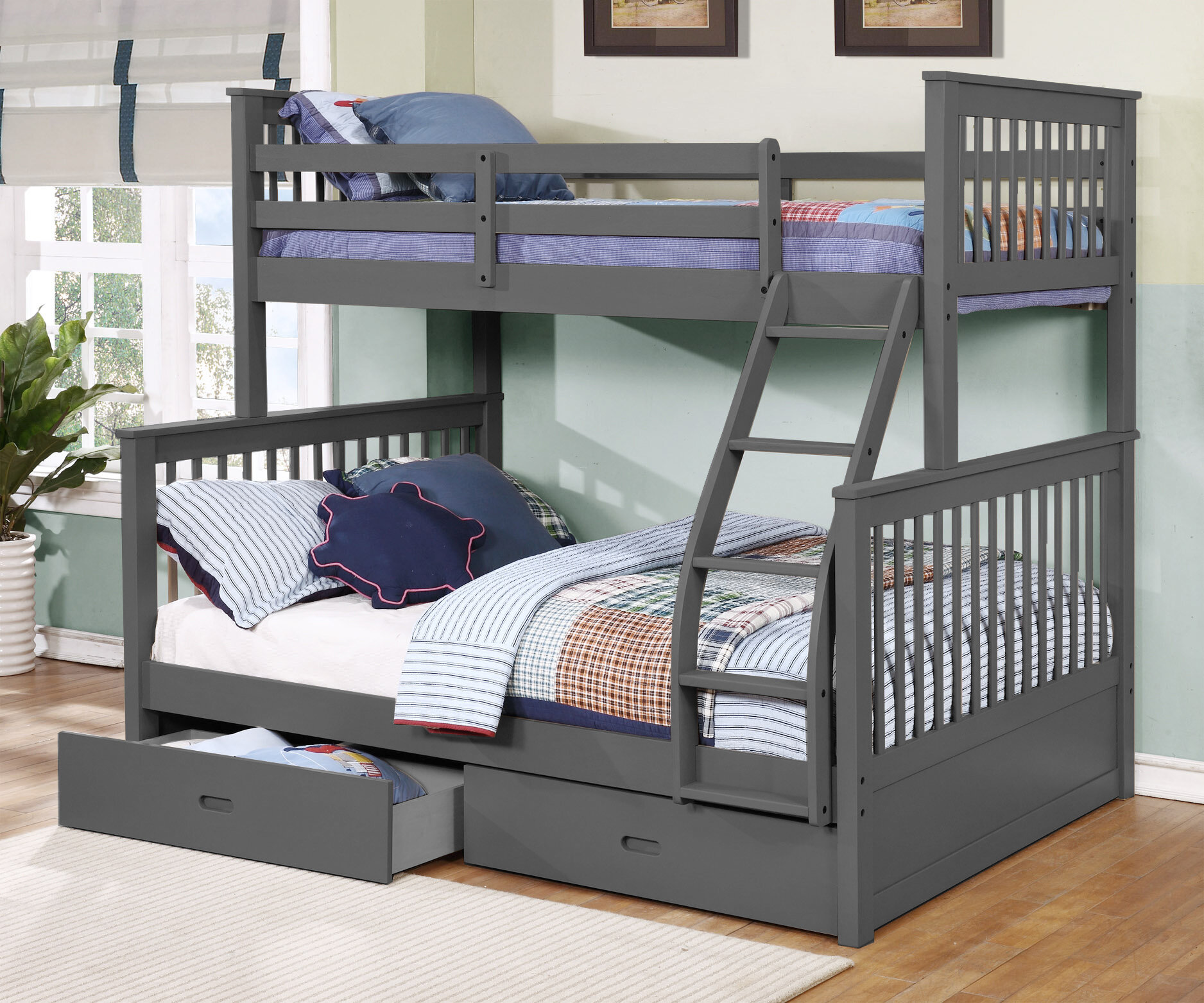 twin over full bunk bed weight limit