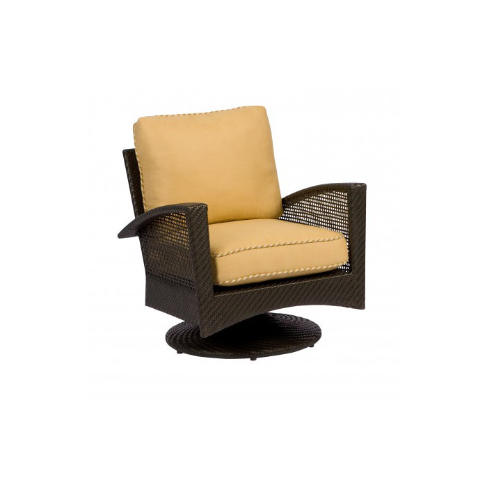 Woodard Trinidad Swivel Patio Chair With Cushions Reviews Wayfair Ca Trinidad Swivel Patio Chair With Cushions