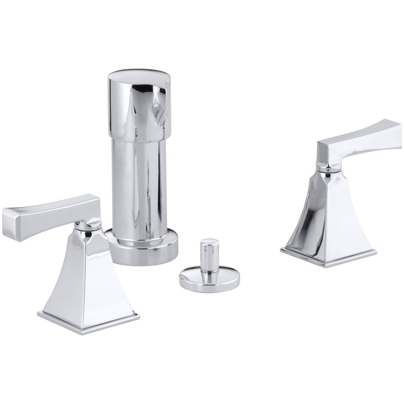 Kohler Memoirs Stately Vertical Spray Bidet Faucet With Deco Lever