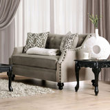 Naes 65 Recessed Arm Loveseat by Astoria Grand