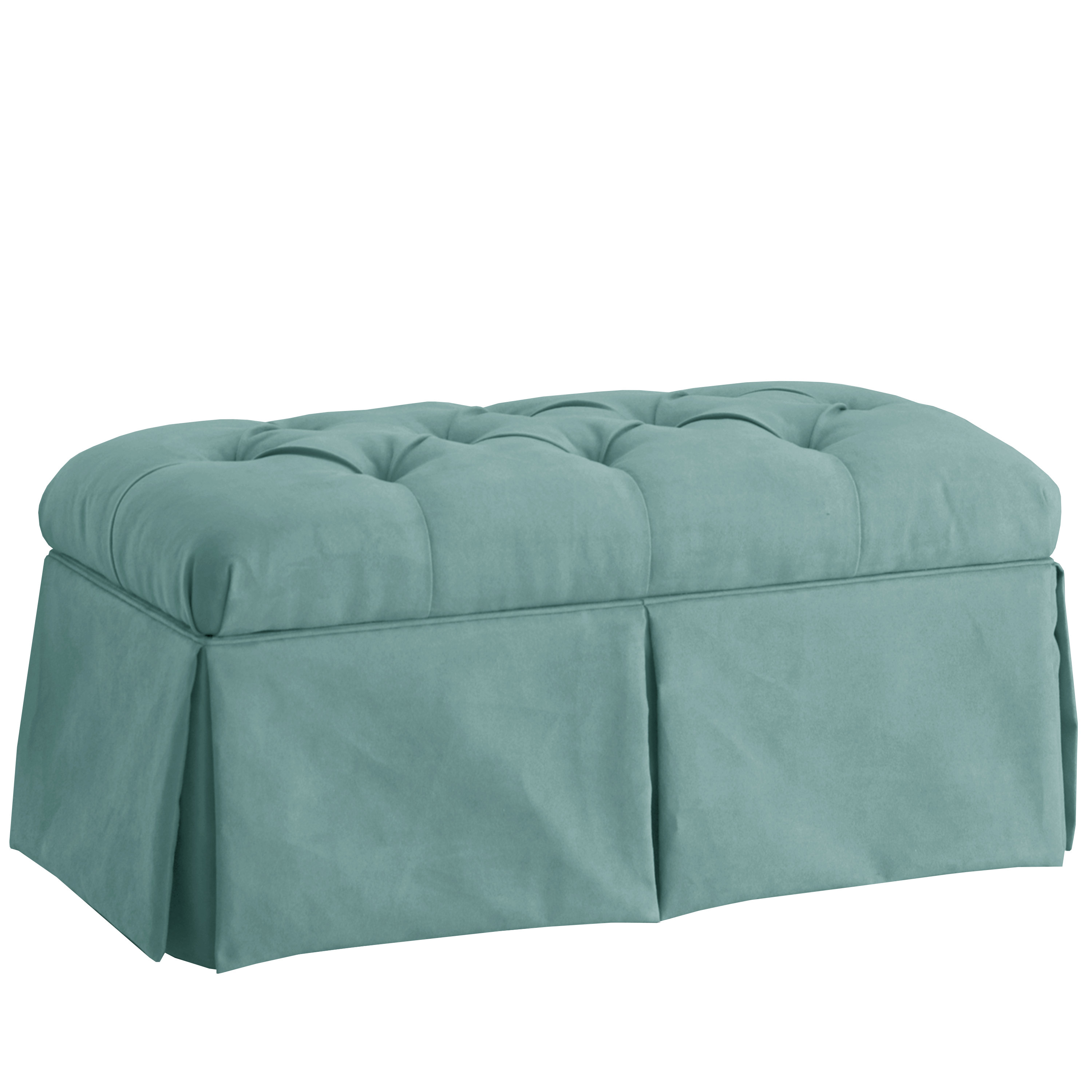 House Of Hampton Deville Fabric Storage Bench Reviews Wayfair