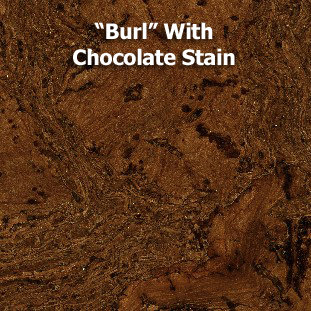 1178 Cork Flooring in Burl with Chocolate Stain Albero Valley