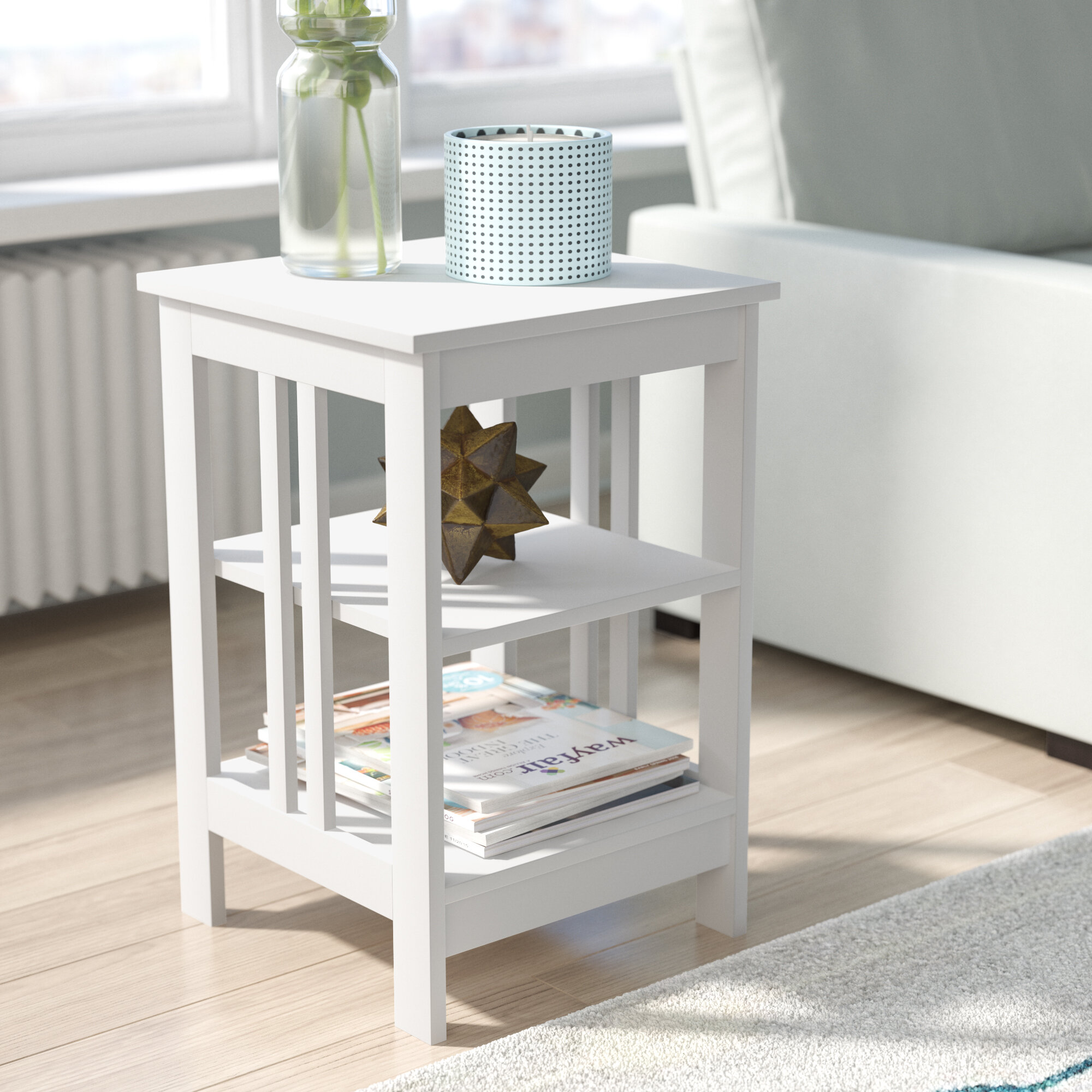 Andover Mills Minerva End Table Reviews Wayfair