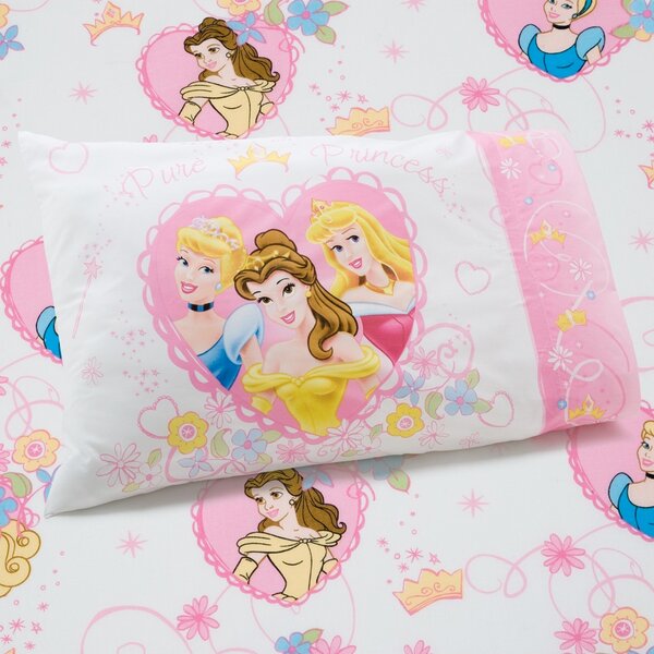 Disney Princess Ariel Sofia Rapunzel Single Duvet Cover Bedding Set 100% cotton 
