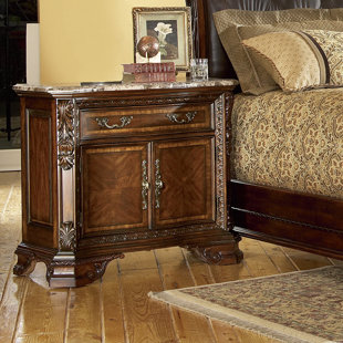 Go to store & view more images Brussels 1 Drawer Nightstand by Astoria Grand