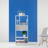 Hashtag Home Angelica Geometric Bookcase & Reviews | Wayfair