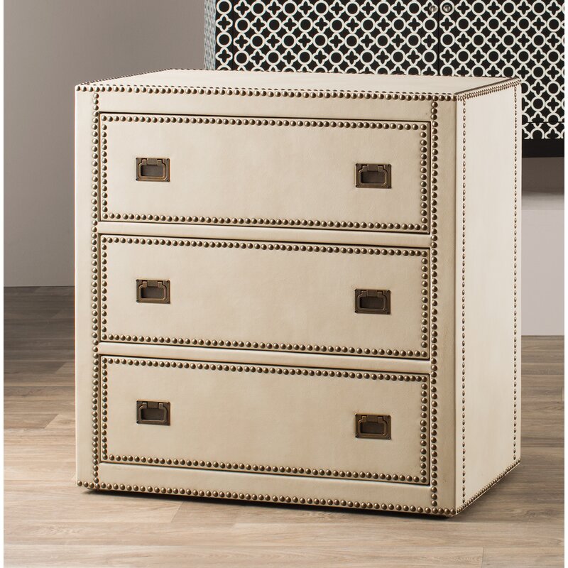 House Of Hampton Emmanuel Trunk Style 3 Drawer Accent Chest