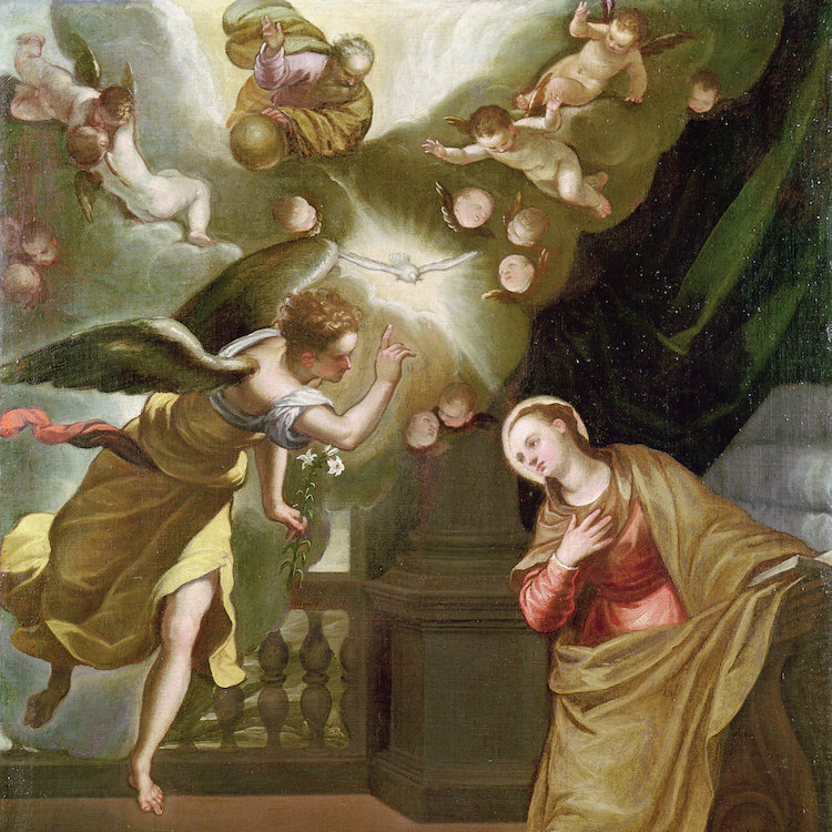 East Urban Home The Annunciation By El Greco Painting Print On