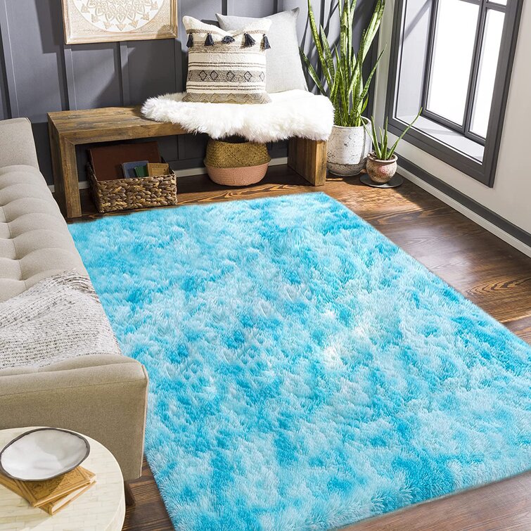 X SMALL MEDIUM SIZE THICK PLAIN SOFT SHAGGY RUG NON SHED 3cm PILE MODERN RUGS 