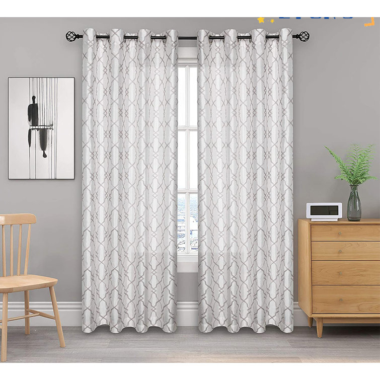 E.FOR.U Polyester Blackout Curtain Pair | Wayfair