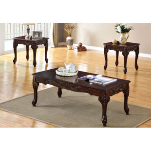 Raye 3 Piece Coffee Table Set by Astoria Grand Great Reviews