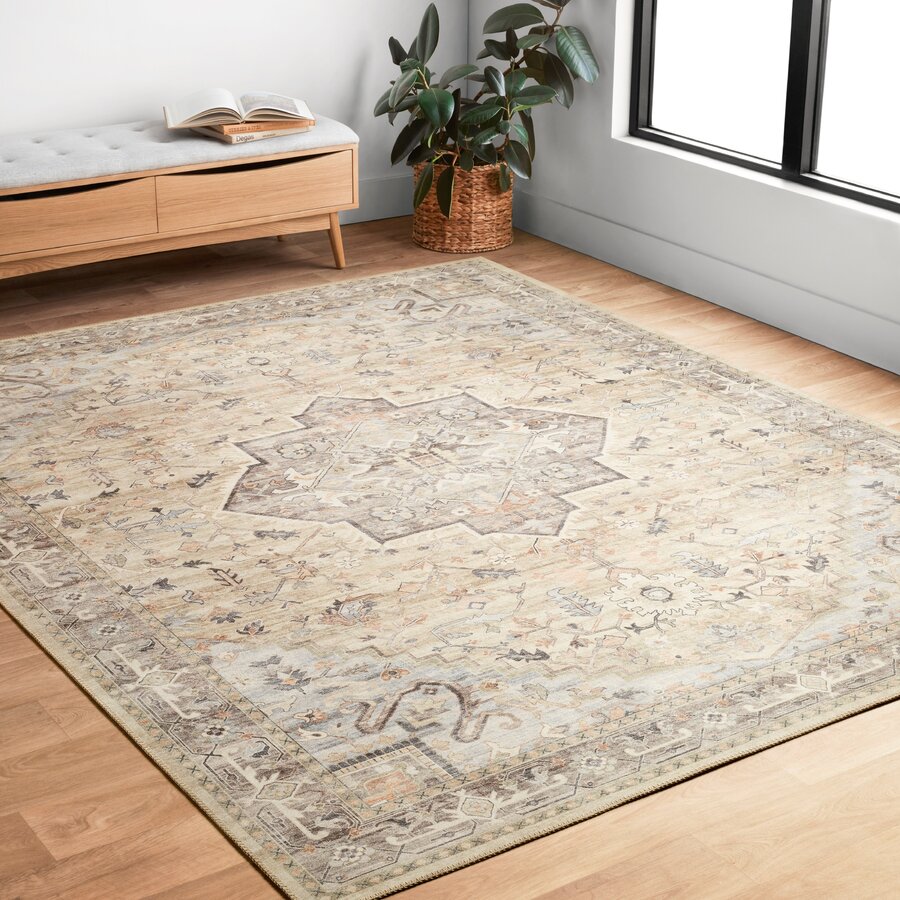 Oriental Ivory Area Rug