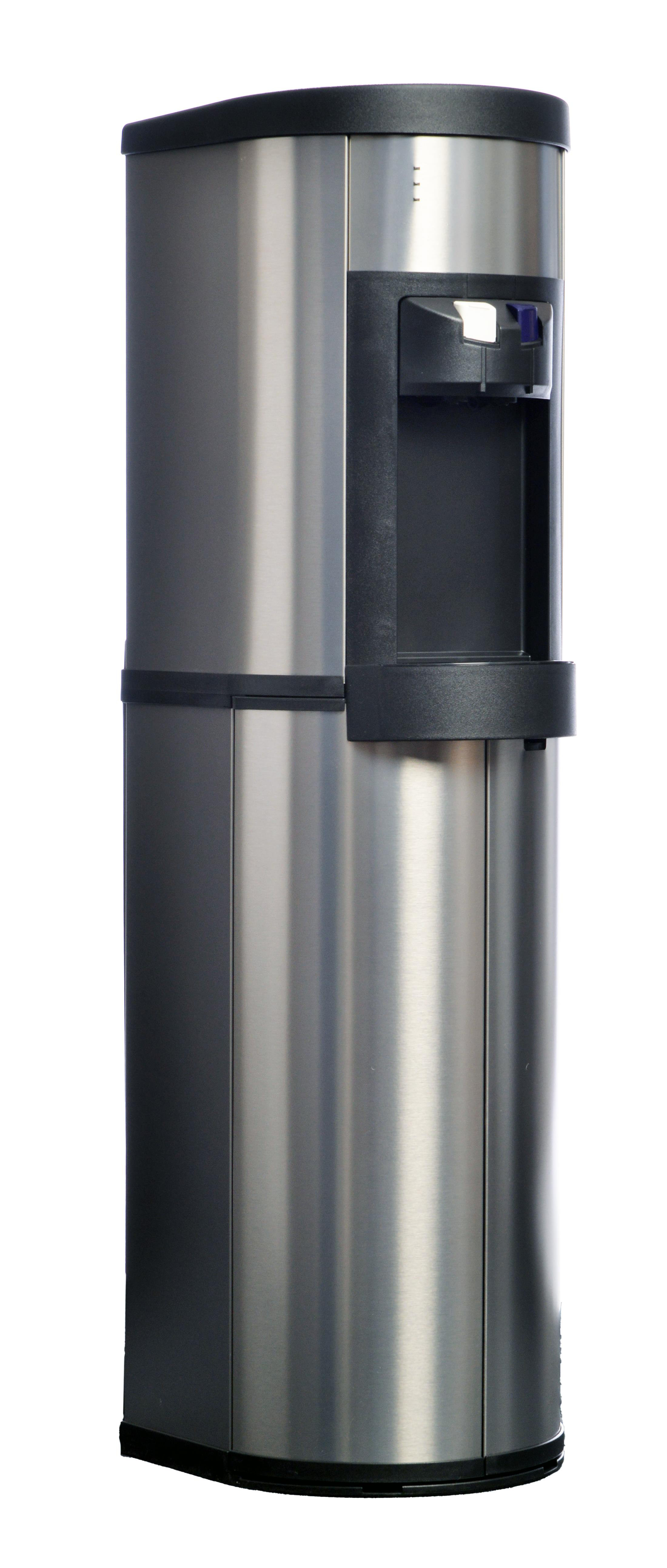 Aquaverve Water Coolers Silver/Black Freestanding Bottom Loading