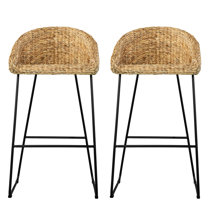 rattan counter stools with backs