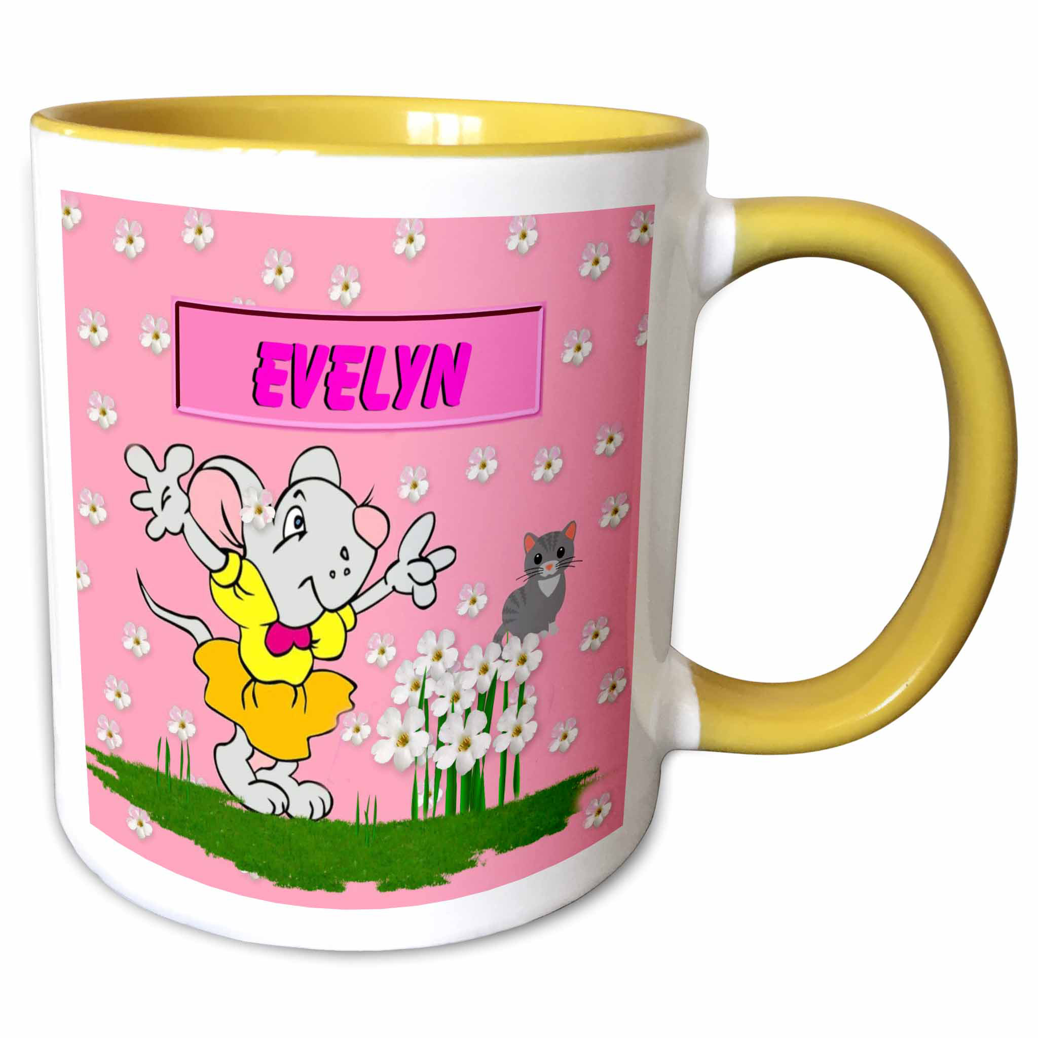 childrens plastic mugs with handle