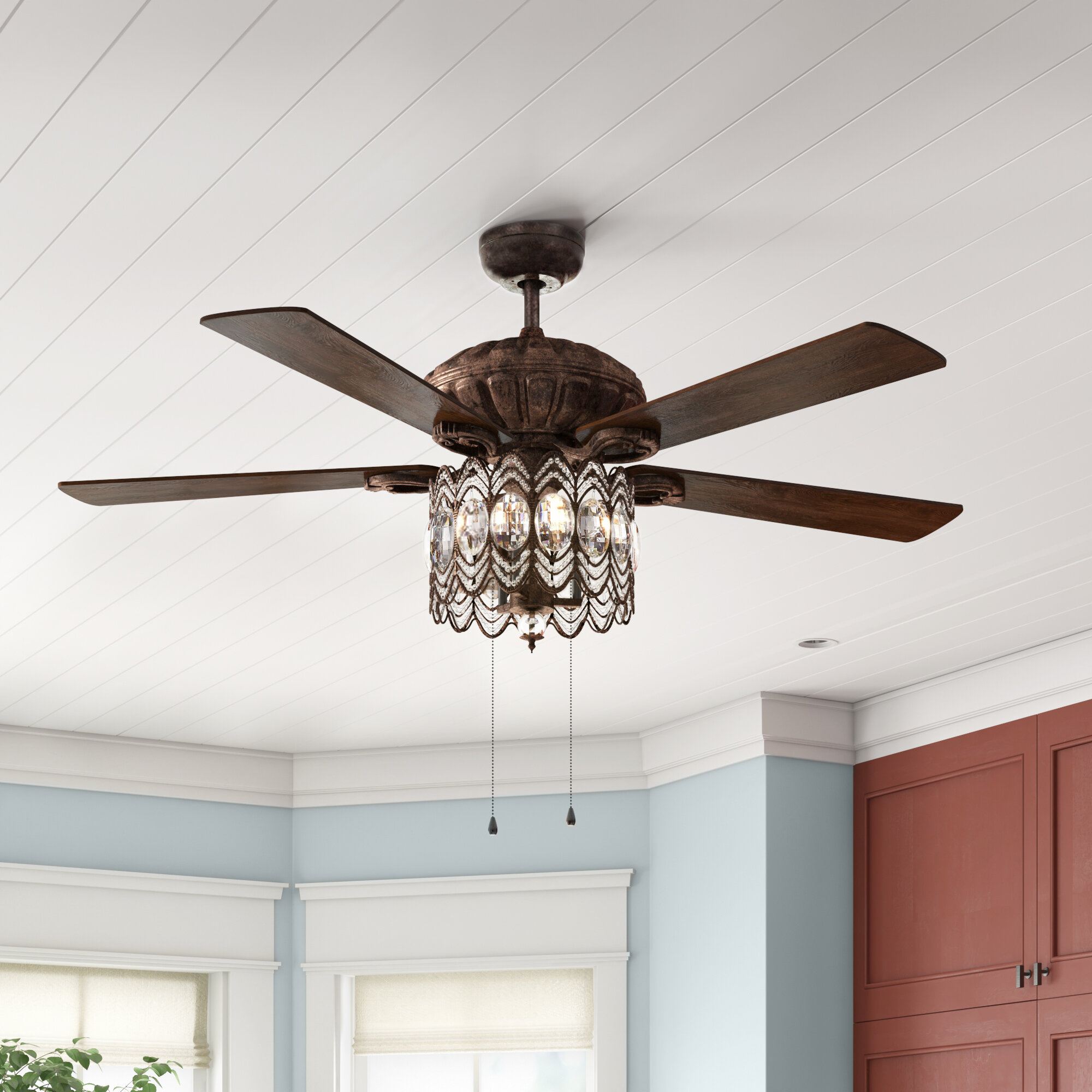 ceiling fan with light cost