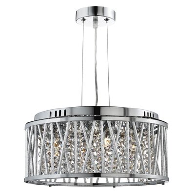 Suri 1 light crystal chandelier