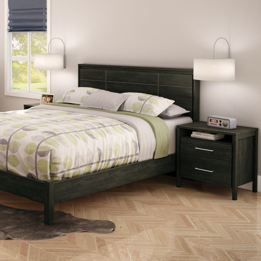 South Shore Gravity 2 Drawer Nightstand & Reviews Wayfair.ca