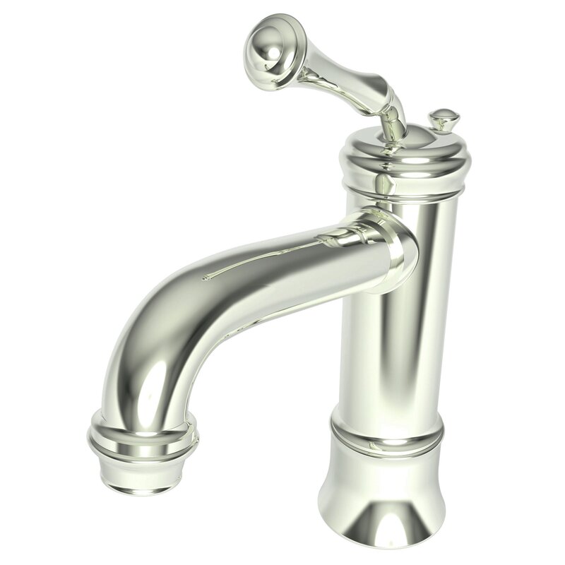 Newport Brass Astor Lavatory Single Hole Bathroom Faucet with Drain ...