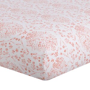 Nectar Bunnies Fitted Crib Sheet