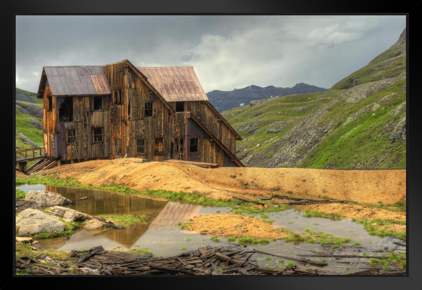 Loon Peak® Old Abandoned Mining Building Telluride Colorado Photo Art ...