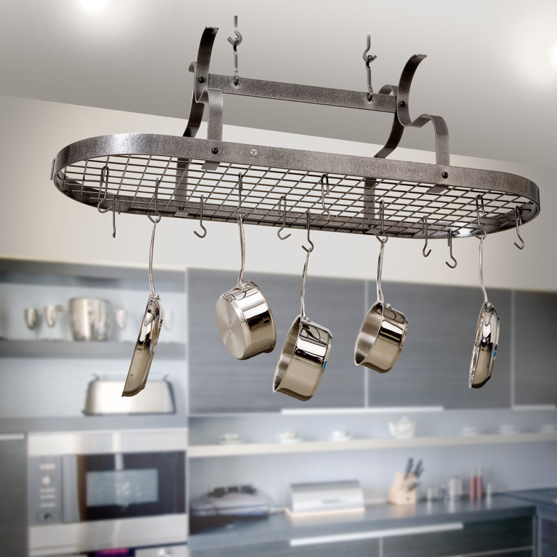 Enclume Handcrafted Hanging Pot Rack | Wayfair