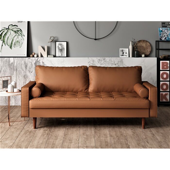 Lincoln 53 Square Arms Sofa