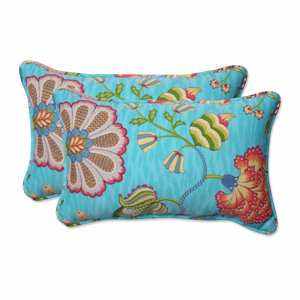 Arabella Indoor/Outdoor Lumbar Pillow (Set of 2)