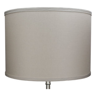 Brown Lamp Shade,Alucset Barrel Fabric Small Lampshade For Table Lamp And Floor