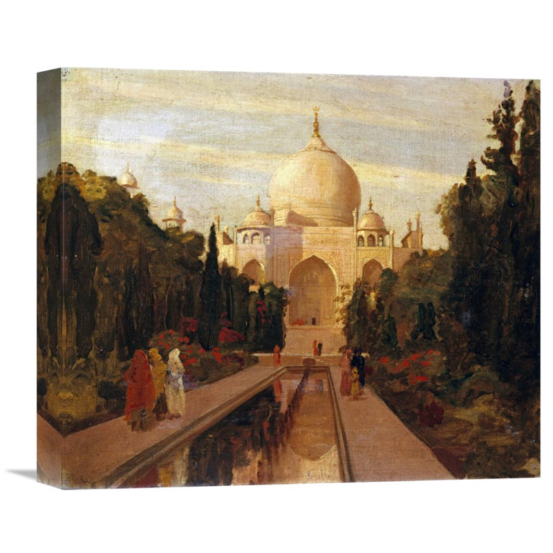 Global Gallery The Taj Mahal By Valentine Cameron Prinsep