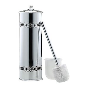 Tall Free Standing Toilet Brush and Holder