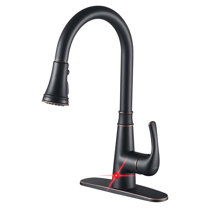 Gooseneck High Arc Kitchen Faucets You Ll Love In 2021 Wayfair