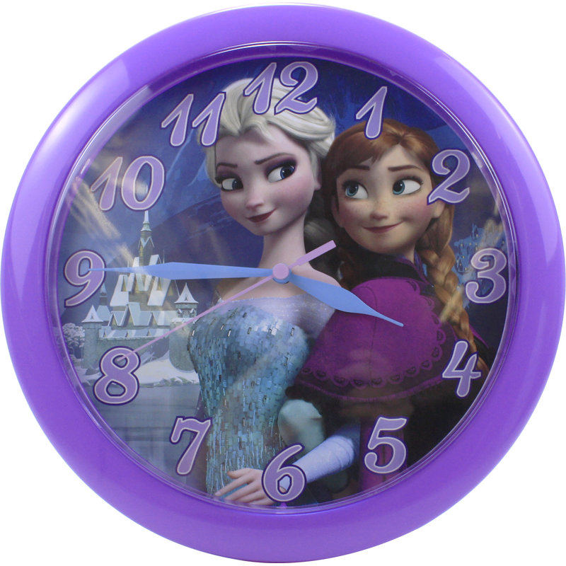 9.75" Disney Frozen Wall Clock