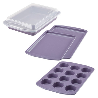 Paula Deenpaula Deen 5 Piece Non Stick Steel Bakeware Set Paula Deen Color Gulf Blue Dailymail