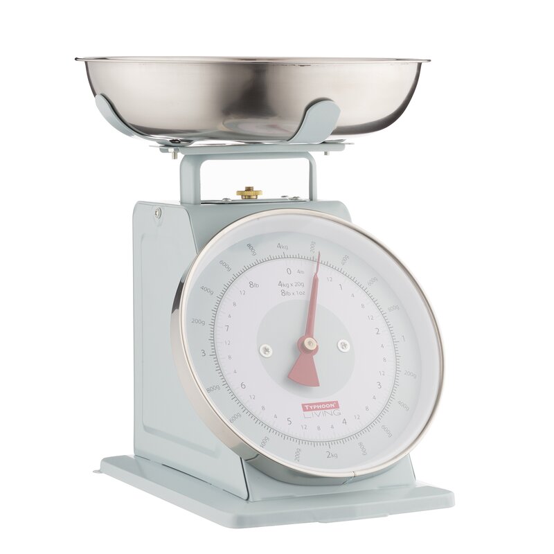 4kg Typhoon Vintage Traditional Metal Mechanical Weight Baking Kitchen Scale