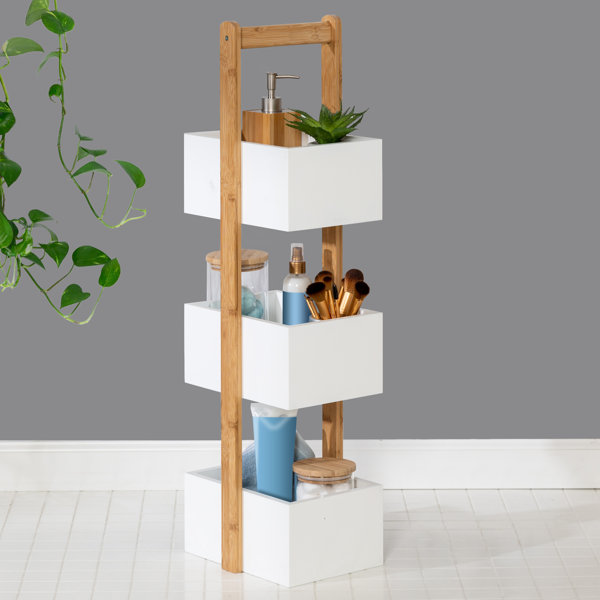Bathroom Shelves With Baskets Wayfair