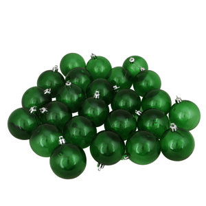Transparent Shatterproof Christmas Ball Ornament (Set of 32)
