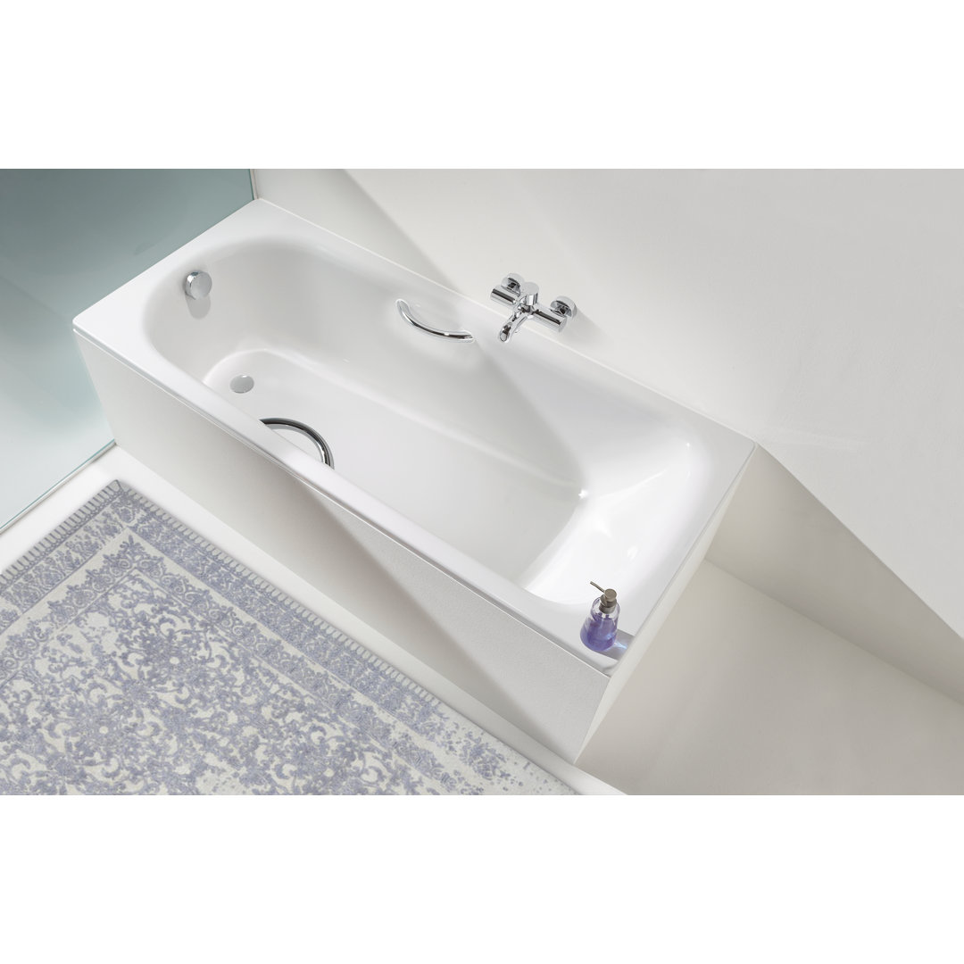Kaldewei Badewanne Saniform Plus 112600013001 170 x 75 x 41 cm, weiss Perl-Effekt