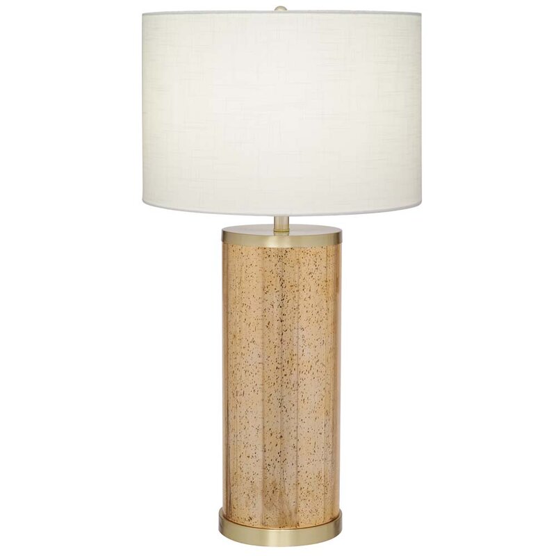 glass gold table lamp