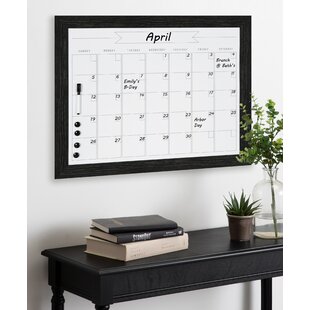 Premium Quality WATERPROOF Solid Magnet Anti-Glare Dry Erase Magnetic Chalkboard Calendar 