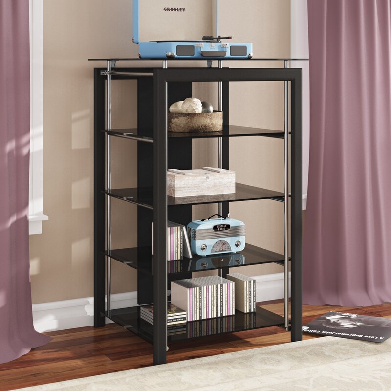 Symple Stuff Jacobi Audio Rack Reviews Wayfair