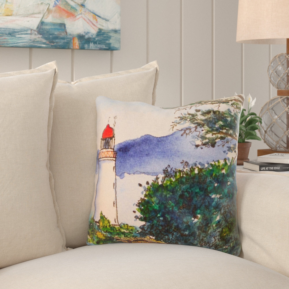 Breakwater Bay Perreault Watercolour Throw Pillow Wayfair