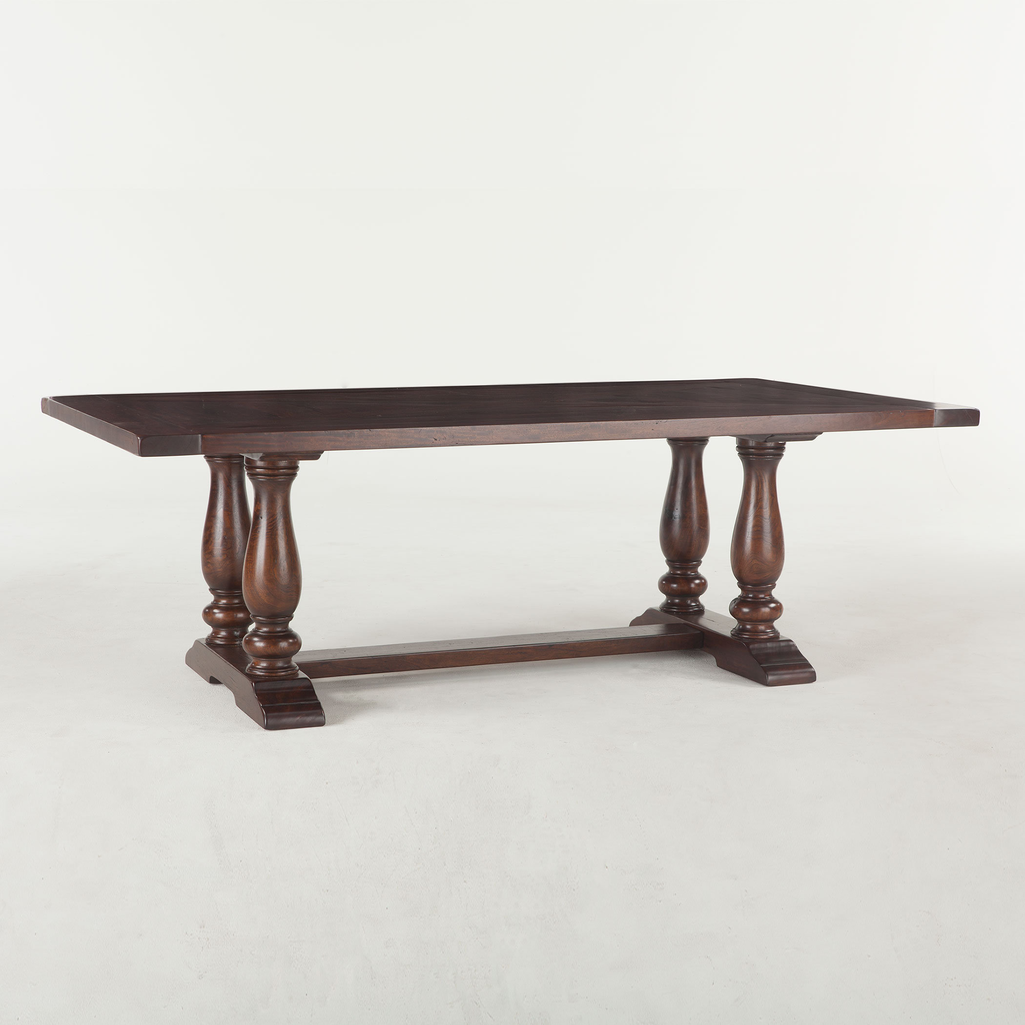 Charlton Home Mynatt Reclaimed Neem Wood Dining Table Wayfair