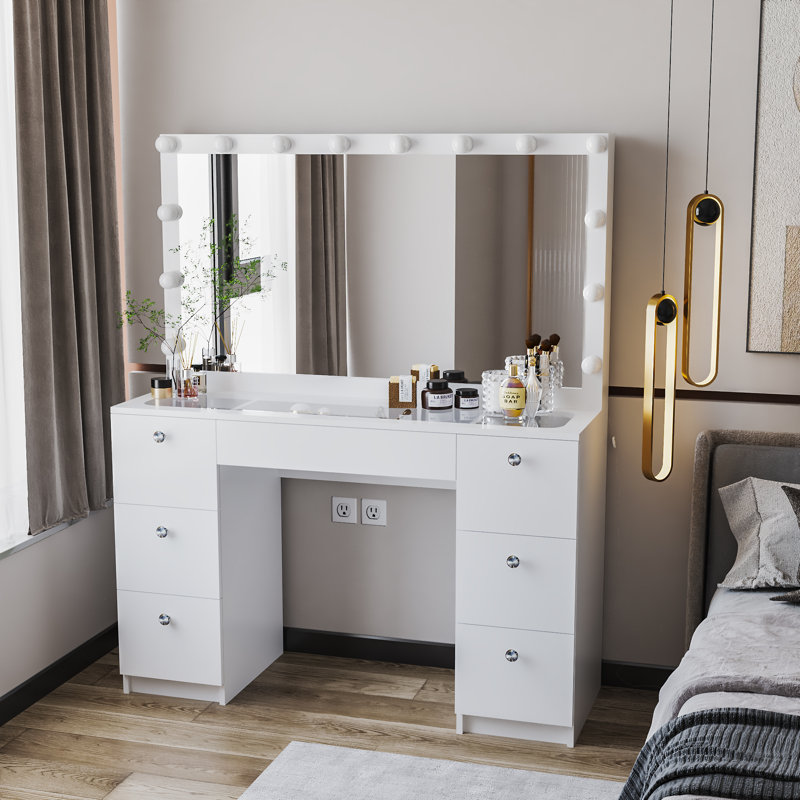 Boahaus Yara Vanity & Reviews | Wayfair